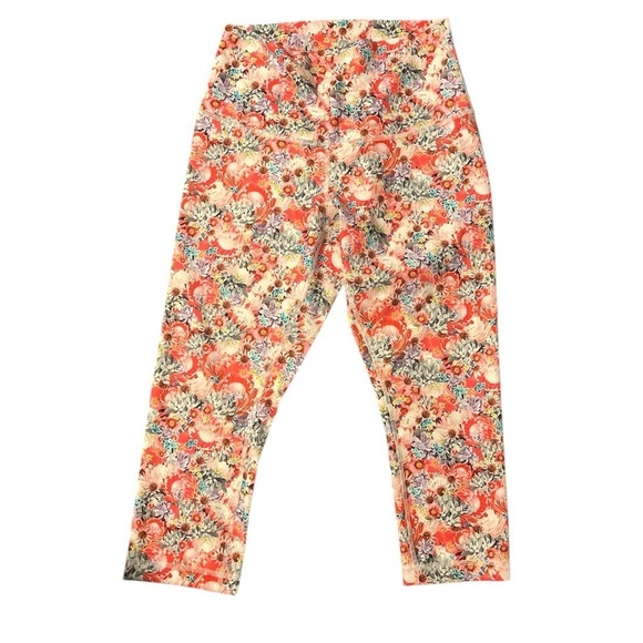 Lululemon Wunder under high rise crop - flowabunga print - size 6 - Picture 6 of 9